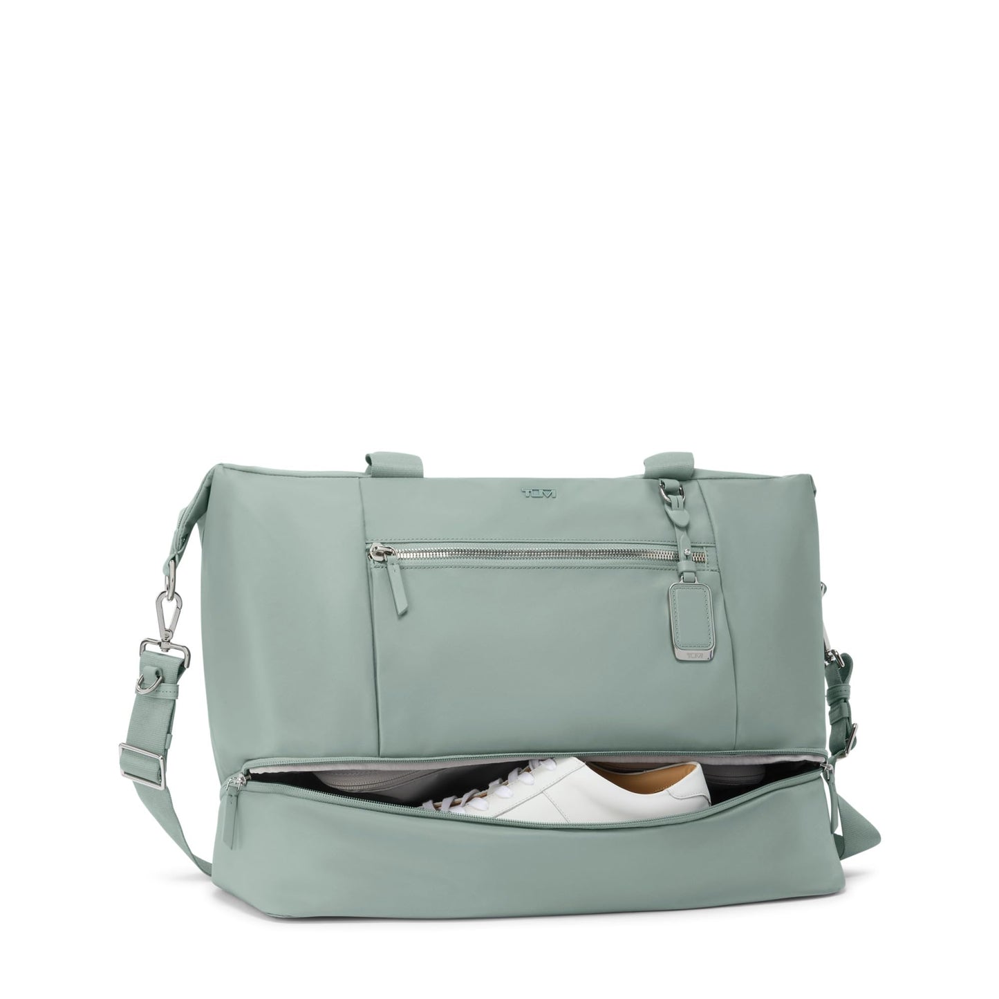 TUMI - Voyageur Contine Weekender - Travel Weekend Bag for Women - Holds Up to 14" Laptop - Multiple Compartment & Pockets - Thyme