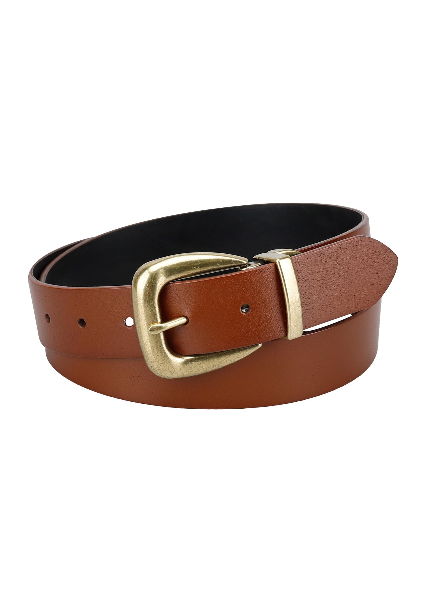 Levi's Women's Reversible Western Buckle Casual Belt, Tan/Black, X-Large