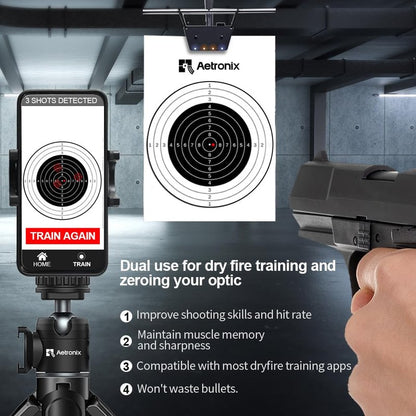 380ACP Laser Cartridge for Dry Fire Training System Durable Accurate Simulation to Improve Shooting Skills for Pistol