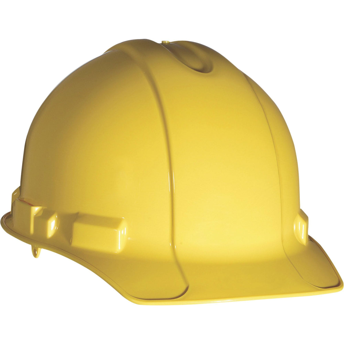 3M Non-Vented Hard Hat with Ratchet Adjustment, Medium, Yellow