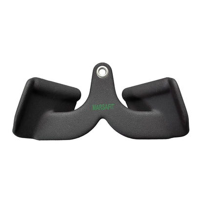Home Gym Fitness Rowing T-bar V-bar Pulley Cable Machine Attachments, Bicep Curl Tricep Lat pulldown Bar Back Strength Training Handle Grips Lat Pull Down Bar Press Down Exercises (Length 9")