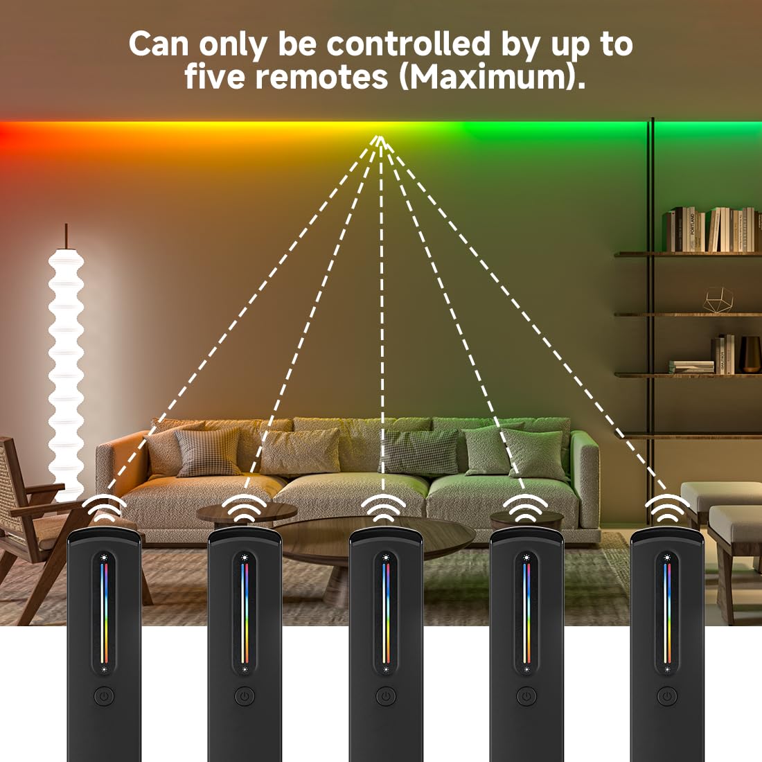BTF-LIGHTING RC09RFB & C03RF RF 2.4GHz Wireless Tuya Controller Kit Color Adjustment,Dim Brightness,Sensitive Touch Slide Control for PWM (+ R G B) 4PIN SMD FCOB RGB LED Strip DC5V DC12V DC24V