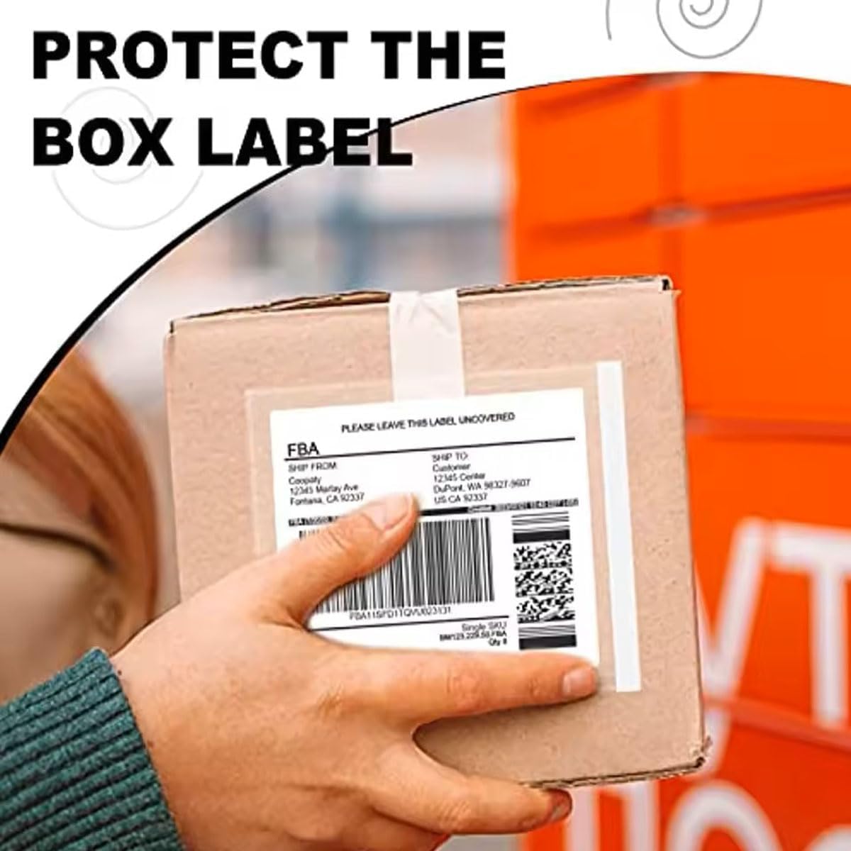 1000 PCS Packing List Envelopes 6.7"x10" Clear Packing Slip Pouches Fit 6.5x10 inch Lettter - Shipping/Mailing Pouch Enclosed Bags for Packing Slips Invoice Label