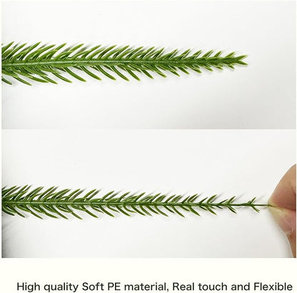 Christmas Wreaths for Front Door 36 Inch Large Norfolk Pine Wreath for All Seasons Artificial Green Wreath Holiday Decoration for Indoor Outdoor Home Decor