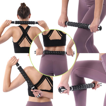 Muscle Roller, Massage Roller Stick for Athletes, Help Reducing Muscle Soreness Cramping Tightness Leg Arms Back Calves Muscle Massager