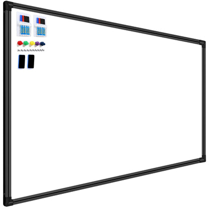 H-Qprobd 8'x4' Large Whiteboard with Aluminum Frame - 96"x48" Magnetic Dry Erase Board Commercial-Grade Wall Mounted | Ideal for Office Presentations, Classroom Teaching & Professional Workspace