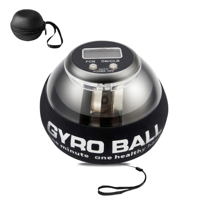 HuijXanqor Torque Ball Hand Exerciser,Wrist Trainer Ball Gyro Ball Hand Wrist Exerciser with Counter,Premium Wrist Strengthener for Fitness,Stress Relief & Dexterity Training,Portable,Gift-Ready for Adults