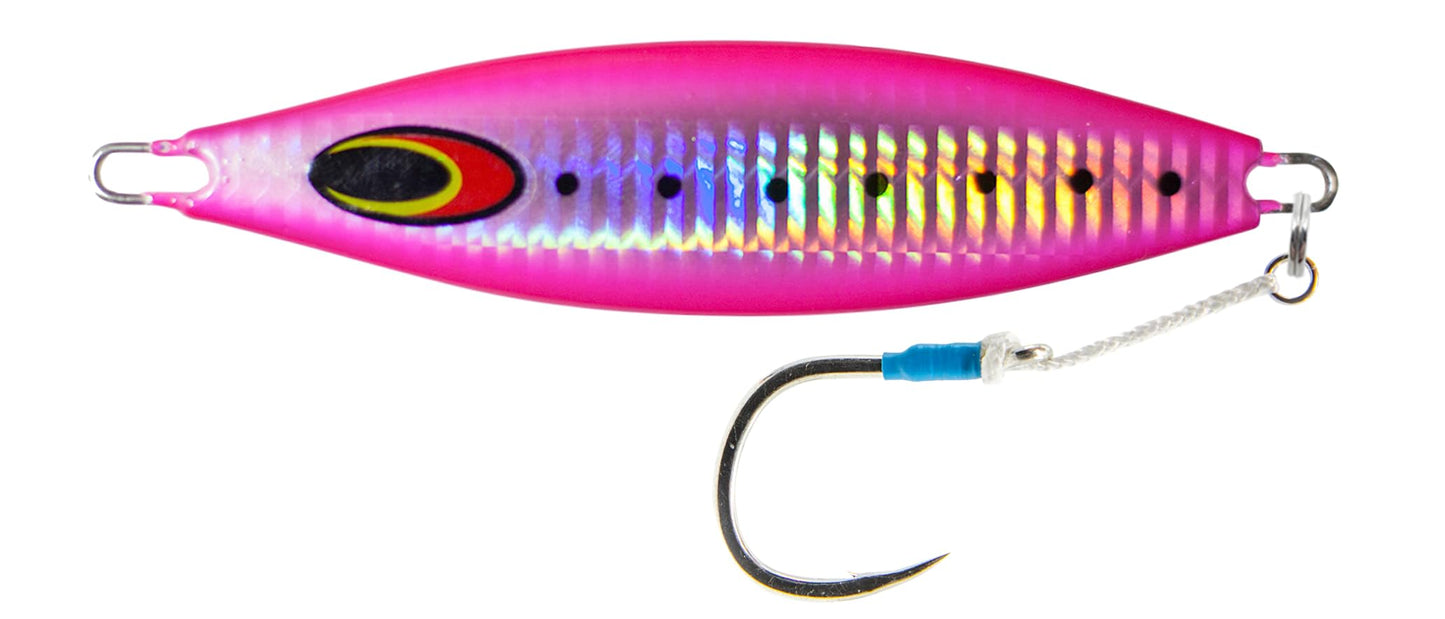 Nomad Design The Buffalo Slow Pitch Jig - Pink Sardine, 120 Gram/4 oz