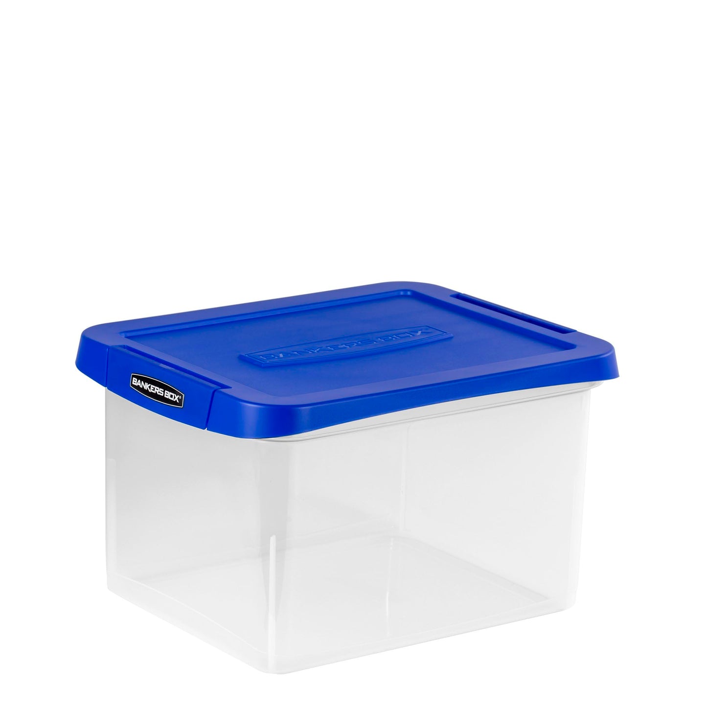 Bankers Box Heavy Duty Plastic File Box with Hanging Rails, Letter/Legal, 1 Pack (0086205)