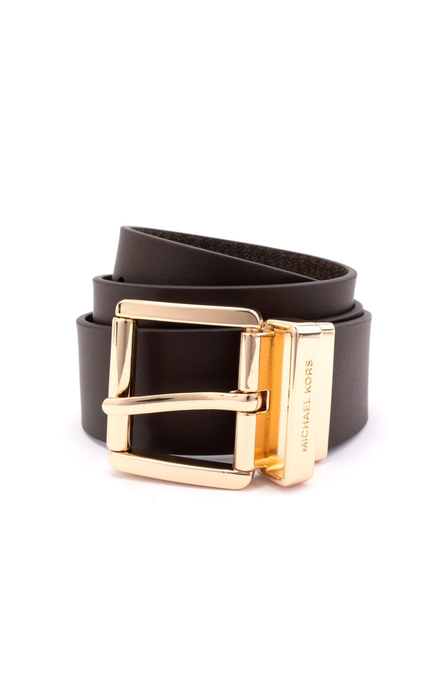 Michael Kors Women's 1.5 Inch Leather Reversible Belt, Stylish Fashion Accessory for Everyday Wear