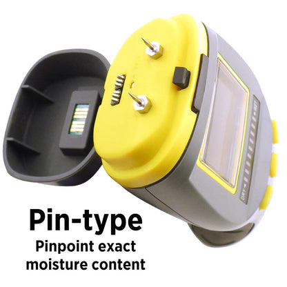 General Tools MM9 Pin & Pinless Moisture Meter – Dual Moisture Detector for Wood, Drywall & Building Materials – Digital Display, Scan & Pin Modes, Data Hold | Gift for Dad, Father’s Day Gift Idea