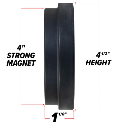 PlateMate Microload Pair 2 1/2 lb. Magnetic Donut Weights