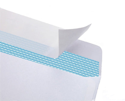 Aimoh #10 Security Self Seal Envelopes – 100 Qty |No Window, EnveGuard, 4⅛ x 9½", White, 24 LB, 100 Count (34100)