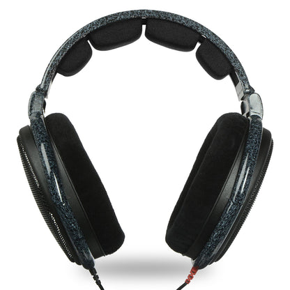 Geekria Mesh Fabric Headband Pad Compatible with Sennheiser HD600, HD580, HD650, HD660S Headphones, Replacement Band, Headset Head Top Cushion Cover Repair Part (Black)
