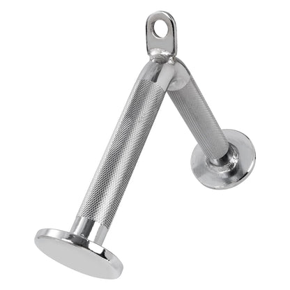 E.T.ENERGIC V-Shaped Bar, V Bar LAT Pull Down Straight Rotating Bar Cable Machine Attachment for Weight Workout Tricep Pull Down Attachment for Home Gym