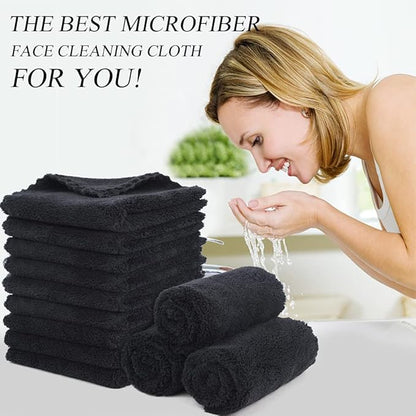 SUNLAND Microfiber Face Cloth Reusable Makeup Remover Facial Cleansing Towel