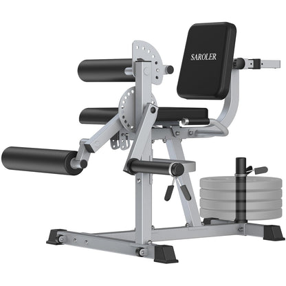 Leg Extension and Curl Machine, Lower Body Leg Press Machine,3-in-1 Home Gym Wrokout,Target Quadriceps and Hamstring Muscles