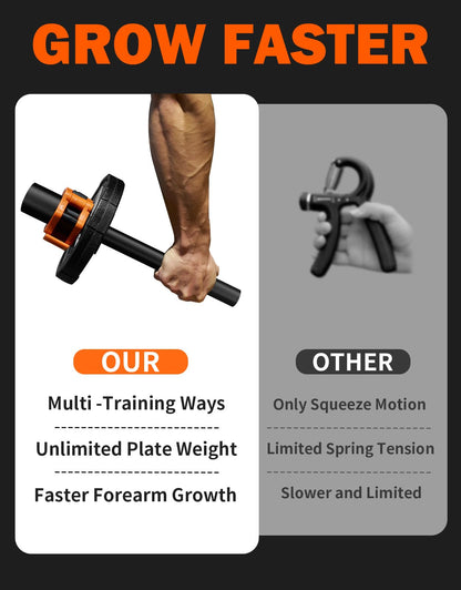 Fitarc 2 In Forearm Trainer,Forearm Strengthener,Wrist Bar,Wrist Trainer,Wrist Rotation Exerciser,Forearm Workout Equipment,Forearm Exerciser,Forearm Machine