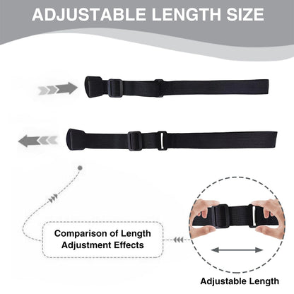 1 Pair Youth Adjustable Arm Swing Trainer Corrects Arm Position for Track and Field Agility & Speed Training Arm Swing Corrector Arm Posture Fixer -Unisex Youth Athletes Training Equipment(Black)