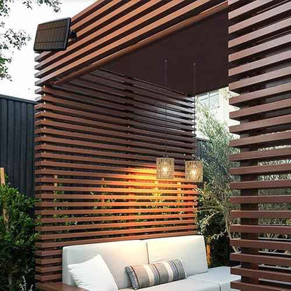 Outdoor Solar Chandelier Indoor Gazebo Lights Waterproof Pendant Hanging Light for Pergola Porch Patio Decor Boho Rattan Lampshade Farmhouse Shed USB Powered Accessories Dimmable Remote