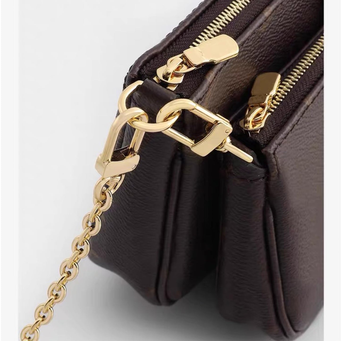 BEUDW Purse Chain Strap Crossbody Gold Chain Shoulder Bag Replacement Strap（Length:34.4inch）
