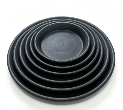 Plant Saucers, Heavy Duty Deep Plant Trays for Pots, Plastic,for Bird Bath Bowls, Drip Trays for Planter, Drip Trays for Potted Plants, Flower Pot Saucers Plant Trays for Pots, 20 inch of 1 pack
