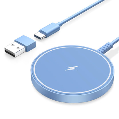 MagSafe Charger Magnetic Wireless iPhone Charge Compatible with iPhone 17 Pro Max Air 16 15 14 Pro Max Plus 13 12 Pro Max & AirPods 4 3 2 Pro - Charging Pad Dock for Travel Home Office