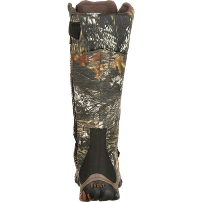 ROCKY Lynx Waterproof Snake Boot, Mossy Oak Break Up, Size 8.5(WI)