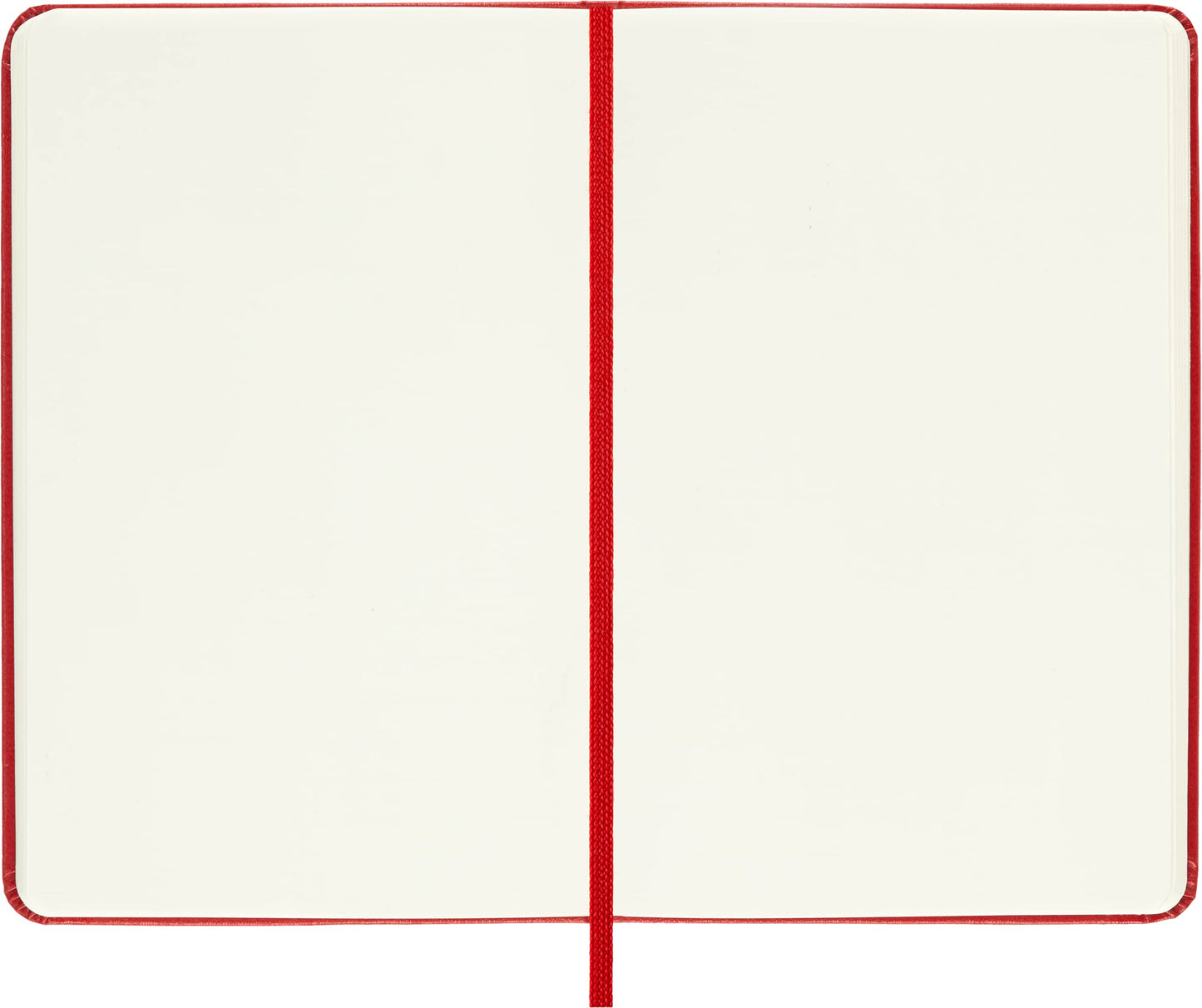 Moleskine Classic Notebook, Hard Cover, Pocket (3.5" x 5.5") Plain/Blank, Scarlet Red, 192 Pages