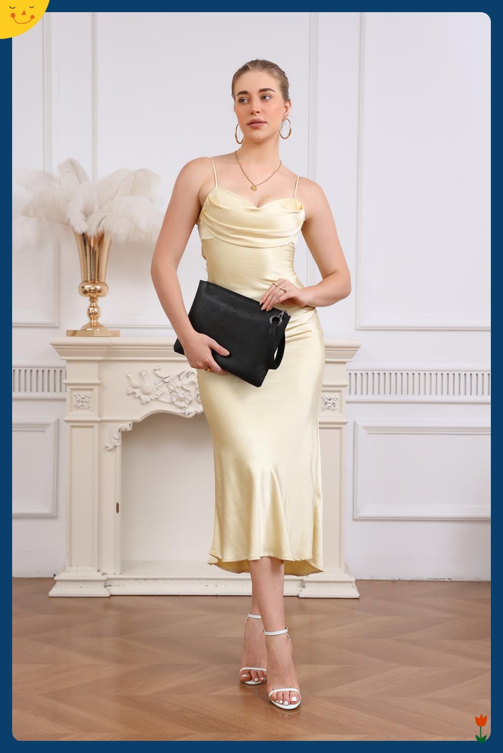 ruizedidi Clutch Purses for Women Evening Bag Women's Handbags Purse Trendy Designer Wedding Pu Leather Wristlet Blue gray
