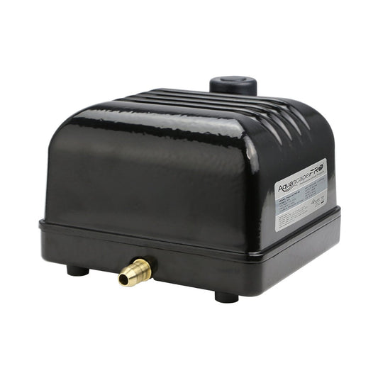 Aquascape Pro Air 20 Pond Aerator, Energy Efficient Aeration Compressor, Out-door Rated | 61017,Black