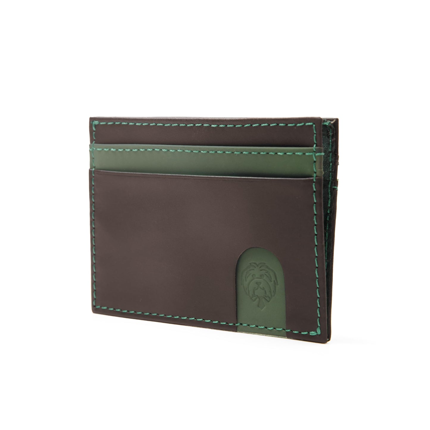 Havee Pico Genuine Top Grain Cowhide Leather Card Wallet with RFID Blocking Protection - Brown