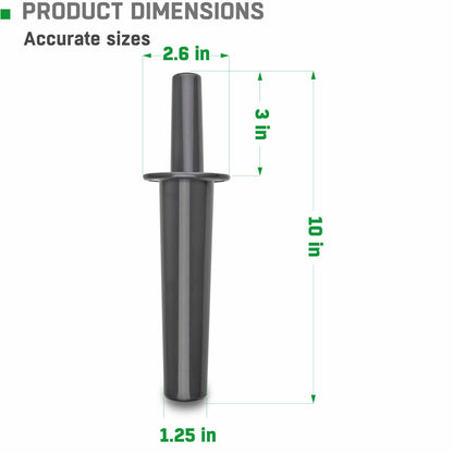 Plunger Replacement Blender Tamper Tool Small Mini Plunger for Vitamix Accessories Tamper Replacement Parts E310 Blender, Standard Container 32 Oz, 48 Oz