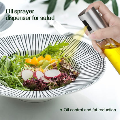Oil Sprayer for Cooking, 100ml Olive Oil Sprayer Mister, Oil Spray Bottle for Kitchen, Portable Kitchen Gadget for Air Fryer, Baking, Salad, Grilling, Roasting,Olive Oil Dispenser