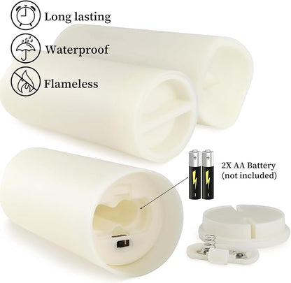 36-Pack LED Flameless Candles with Remote Control - Perfect for Home, Parties, and Special Occasions - Create a Magical Ambiance Effortlessly(Three Sizes)