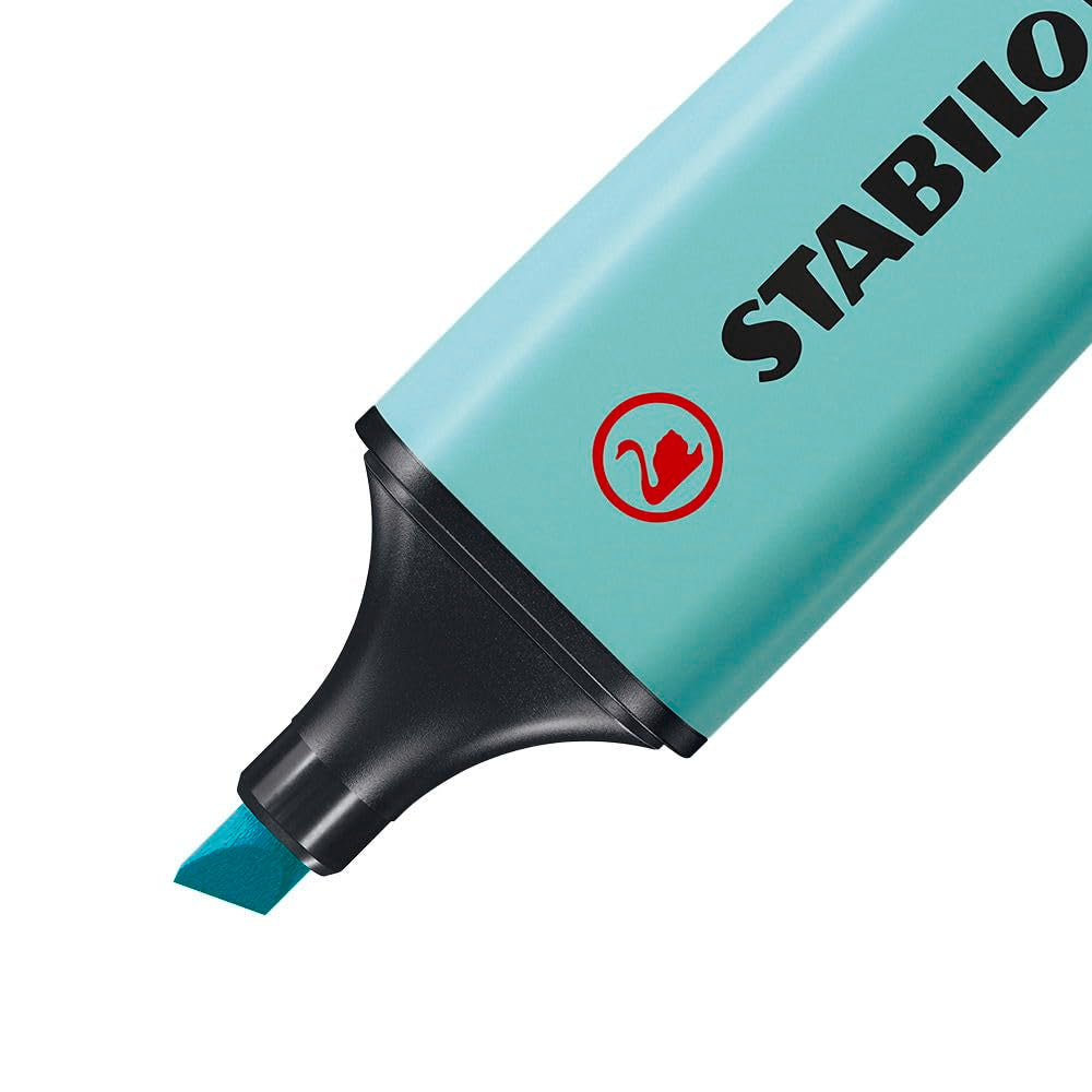 STABILO - BOSS ORIGINAL Pastel - Highlighter - Deskset of 15 - with 14 Pastel colors
