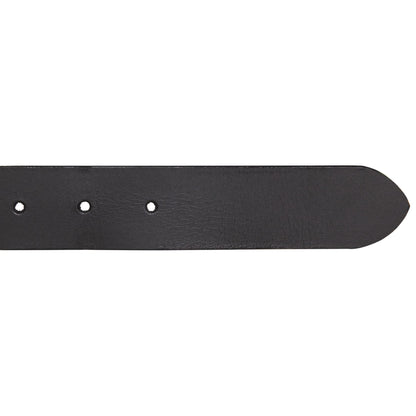 Lucky Brand Womens Sculpted Center Bar Buckle Skinny Belt | Leather | Trend | Stylish | Classic | Modern | Jeans - Black, X-Large