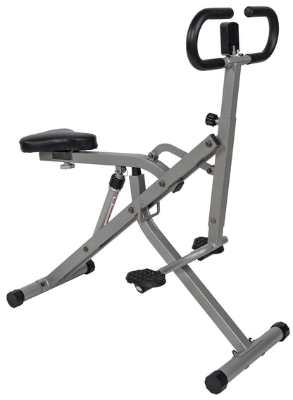 BalanceFrom Fitvids Rower-Ride Exercise Trainer for Total Body Workout – Sports Training – nan – Silver