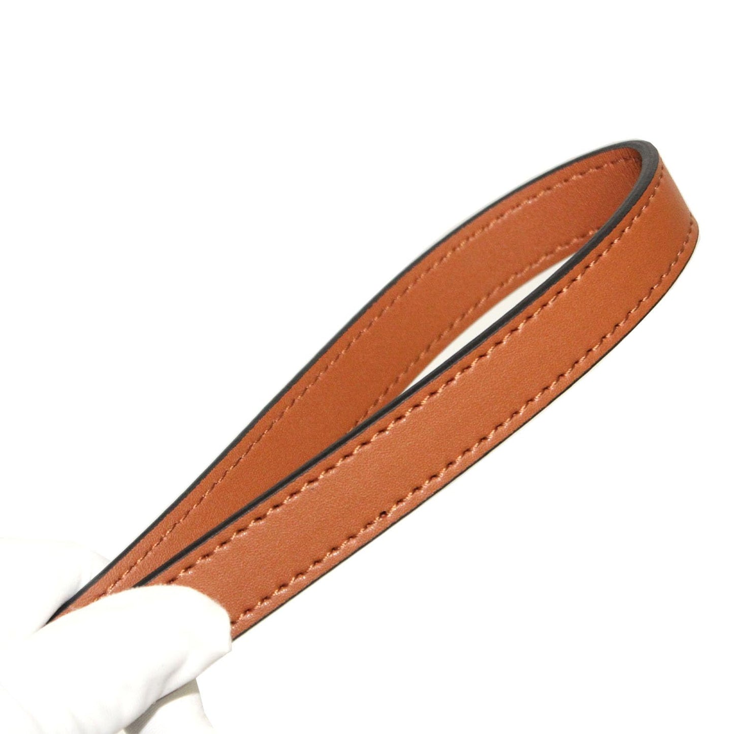 RYYXZXL Leather handbag strap, suitable for changing shoulder straps on L V handbags and bucket bags(Brown-W:0.7in,L：25.6in)