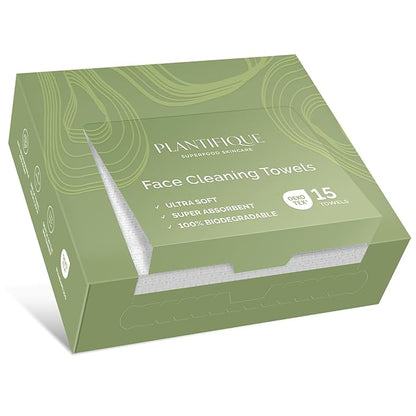 PLANTIFIQUE Disposable Face Towels XL 10"x12"