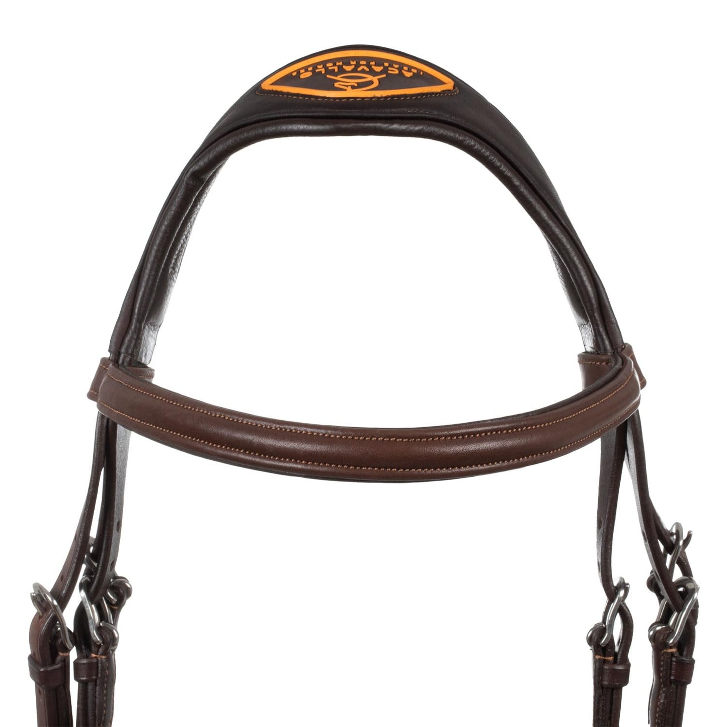 Acavallo Filosofia Bridle Headstall Calfskin, Full Size, Dark Brown