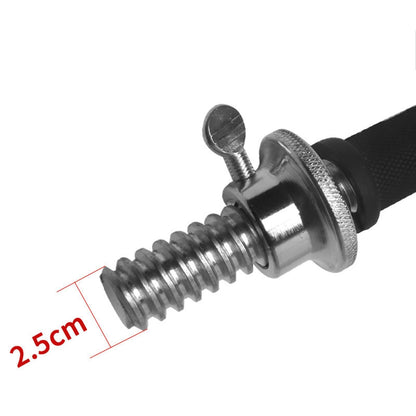 Dumbbell Connecting Rod Dumbbell Extension Bar Household Men Gift Fitness Equipment Accessories for Exercise Fitness Home Gym, 60cm