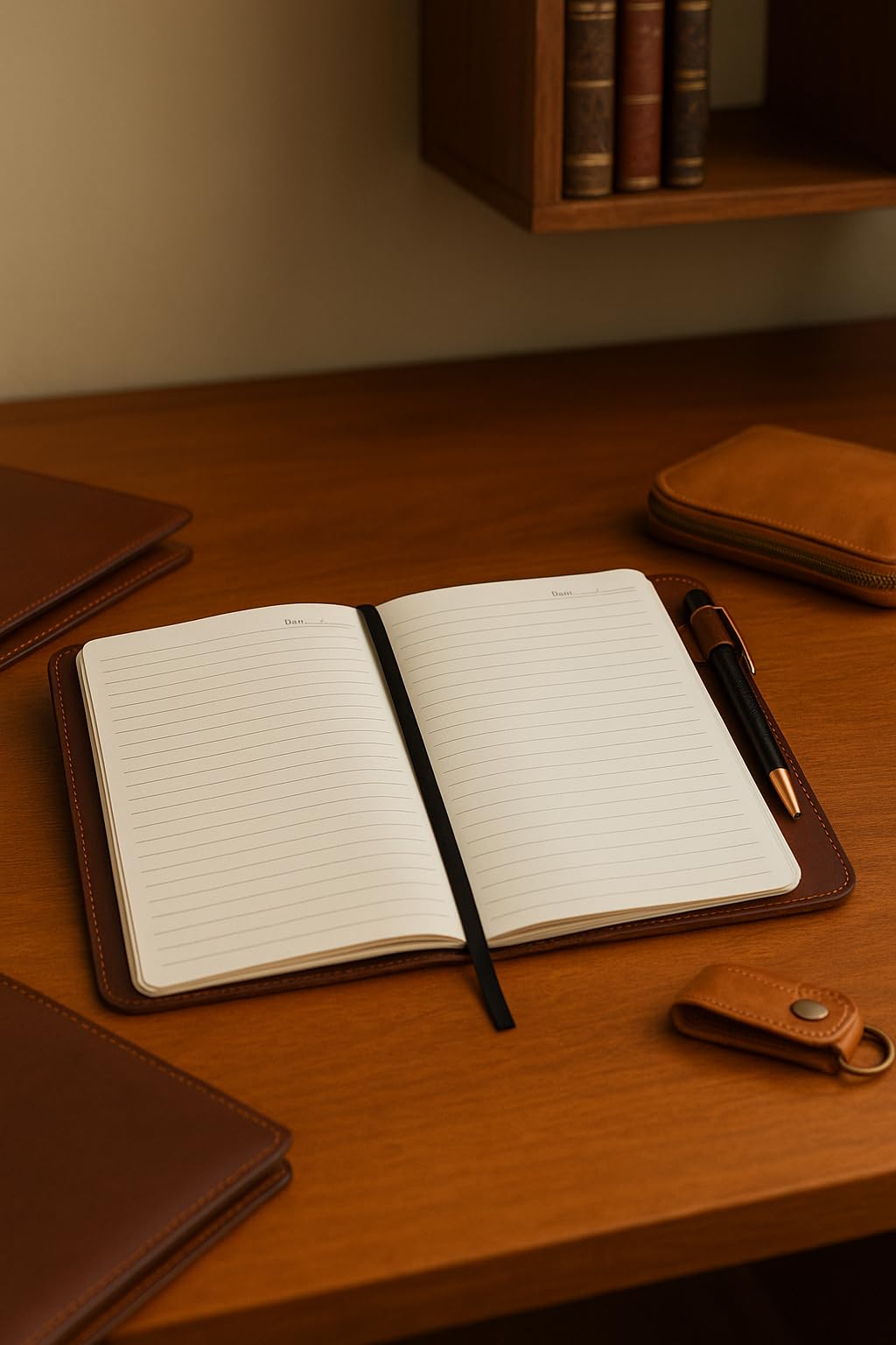 CestAntiQ XL Leather Journal Cover for Sketchbook (7.5 x 9.75 in), Compatible for Composition Notebook, Handmade Refillable Notebook Sleeve for B5, ... Journal Cover with Pen Loop – Rustic Brown