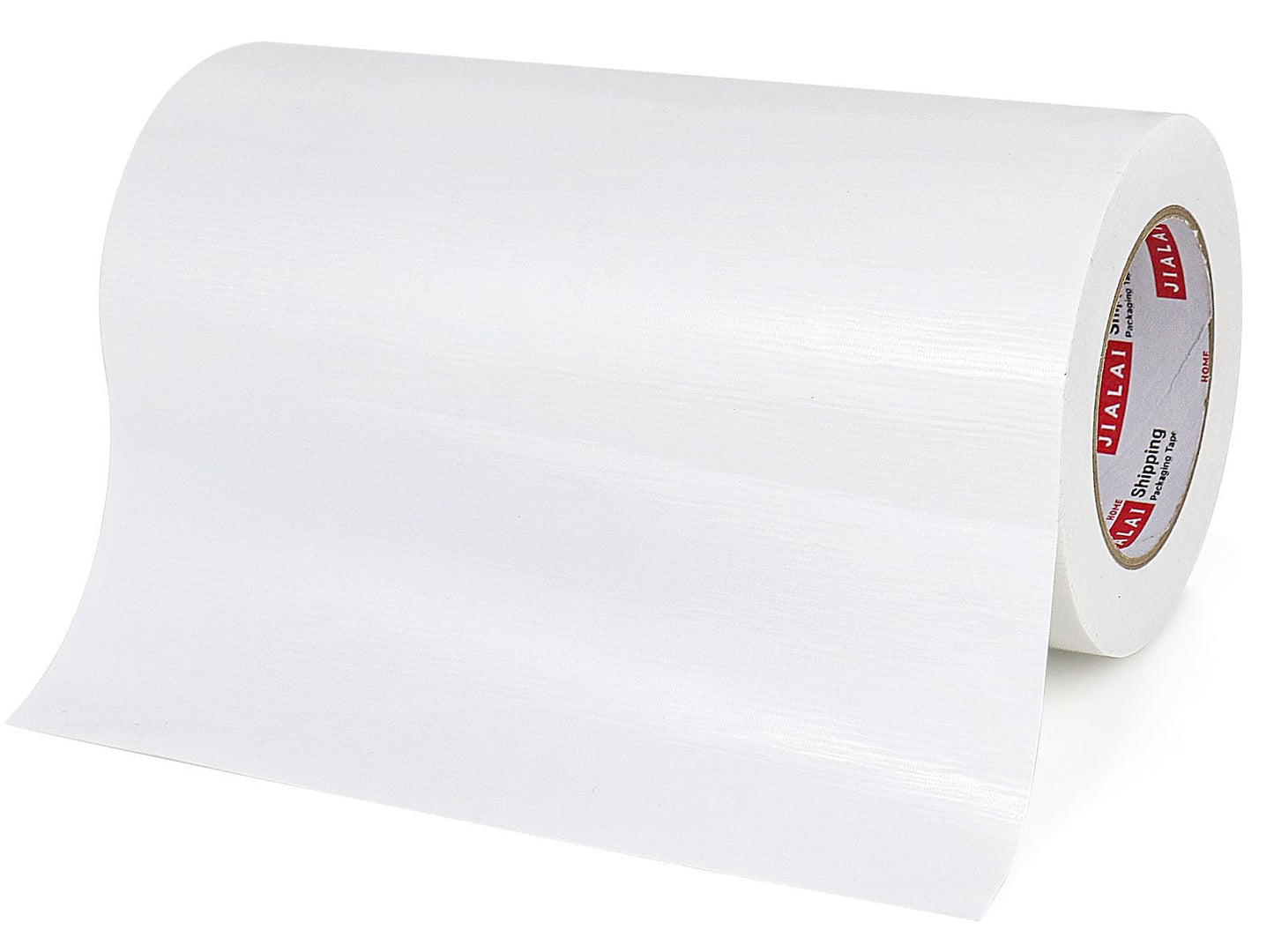 JIALAI HOME 10" Wide White Duct Tape, Heavy Duty Waterproof Tape 10 Inches x 30 Yards, 9 Mil, Strong, Flexible, No Residue, UV Resistant for Crafts & Home Improvement