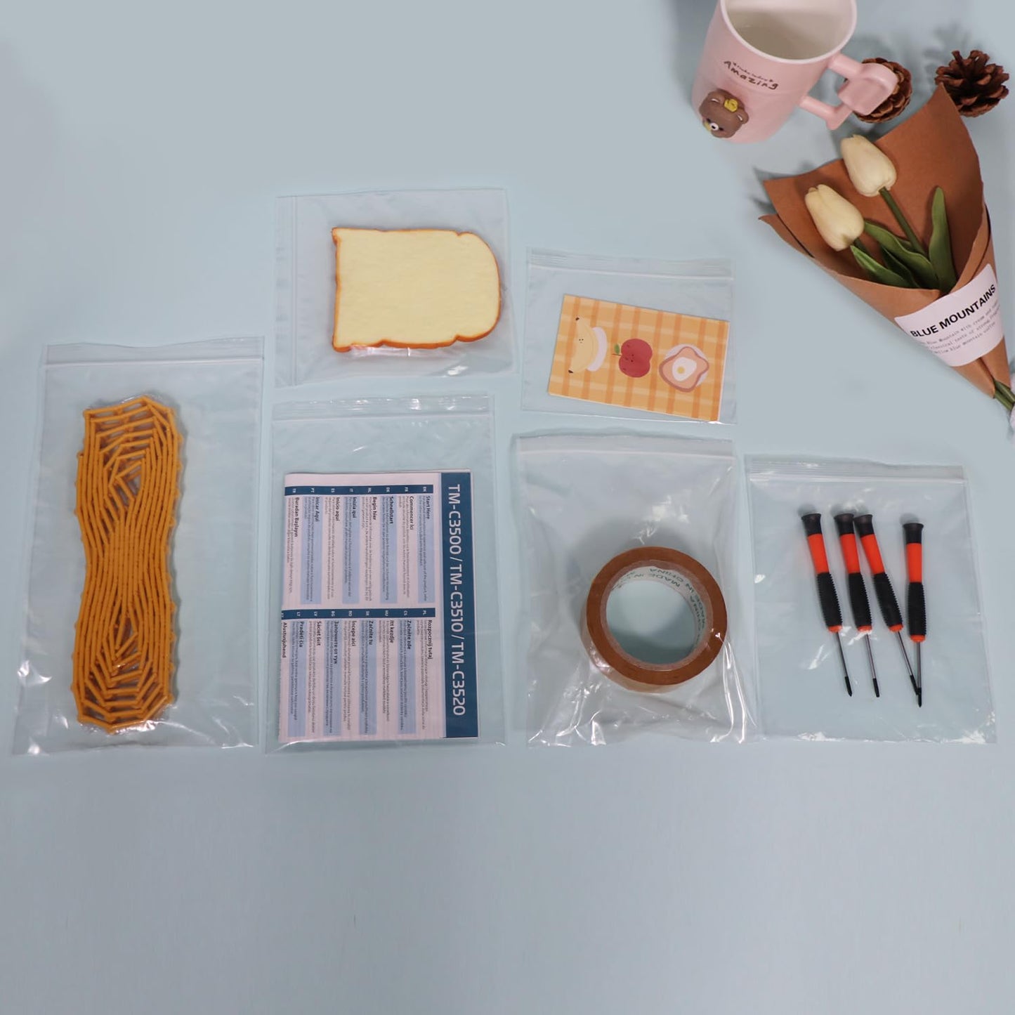 iMailer- 7" x 7" 200 Pack- 2 Mil Resealable Zip Bags- Clear Plastic Bags with Zip Top Lock for Storage, Organizing, Crafts, Travel