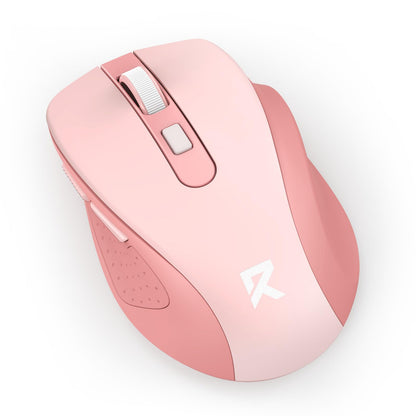 Redragon BM-4092 Wireless Mouse, 5 Level 4000DPI, 18 Months Battery, 2.4GHz Cordless, Portable Optical Computer Mouse for Laptop, PC, Chromebook, Windows, Mac, for Small Hand