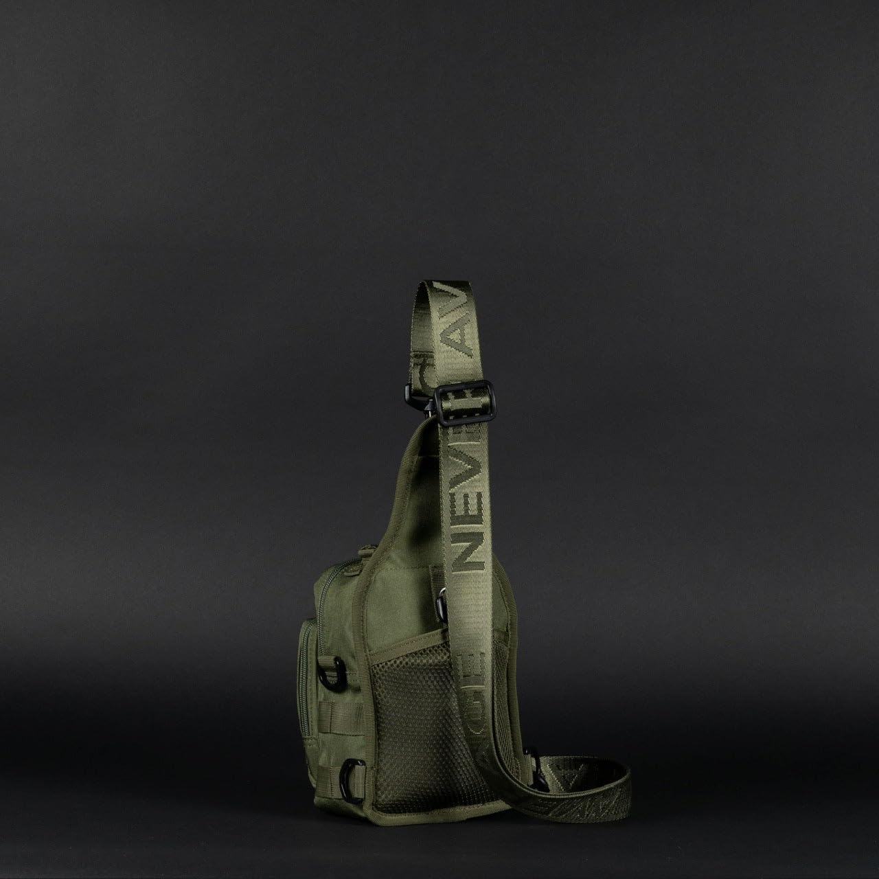 WOLFpak 4L Mini Tactical Sling Bag (OD Green) Compact Crossbody Backpack for Gym, Travel & EDC | Tactical Shoulder Bag with Multiple Pockets – Lightweight, Durable Sling Pack for Men & Women