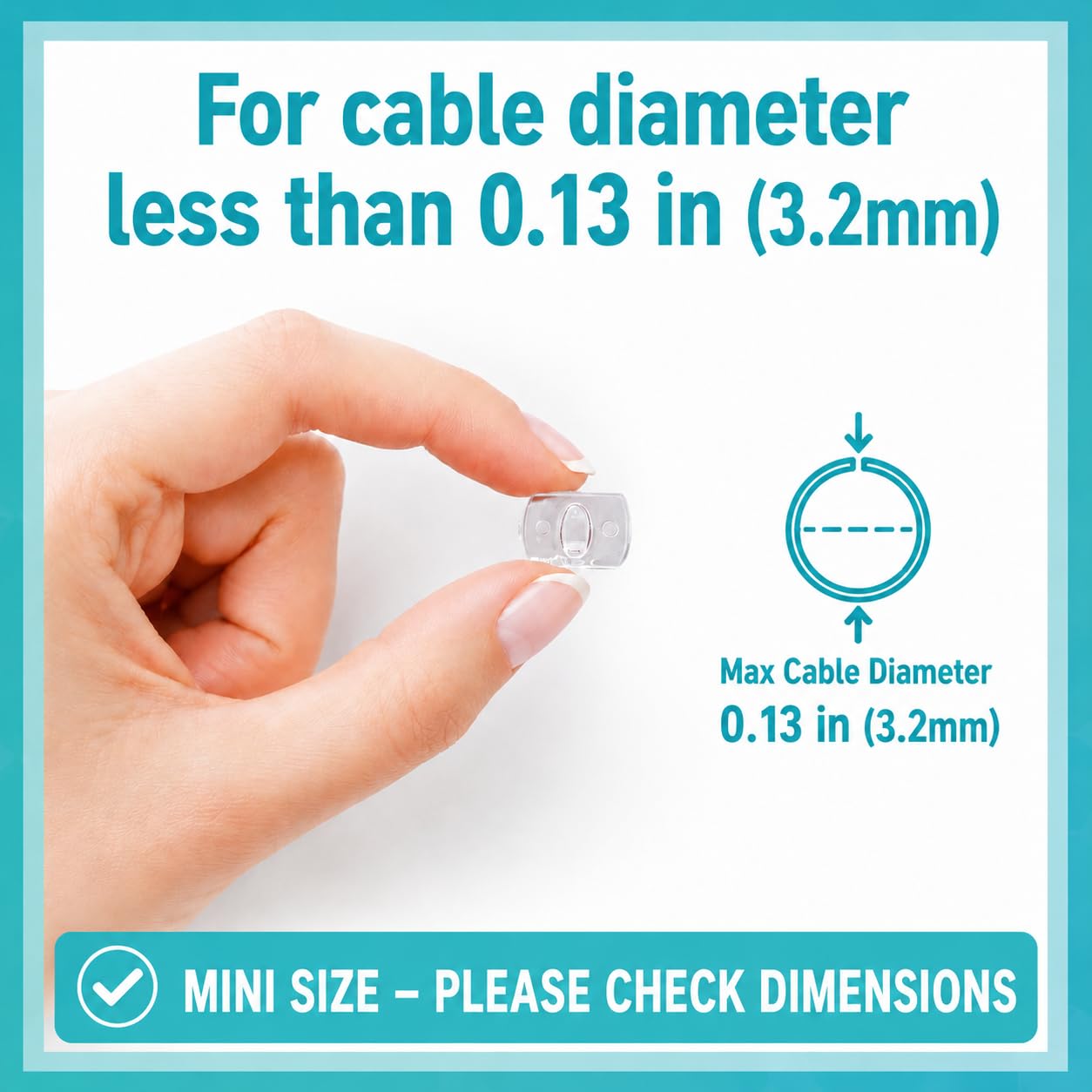 MOVELYST 240 Mini Clear Light Clips with 300 Adhesive Strips, Damage-Free Indoor Mini Wall Hooks for Hanging, Removable Clips for Christmas Decoration