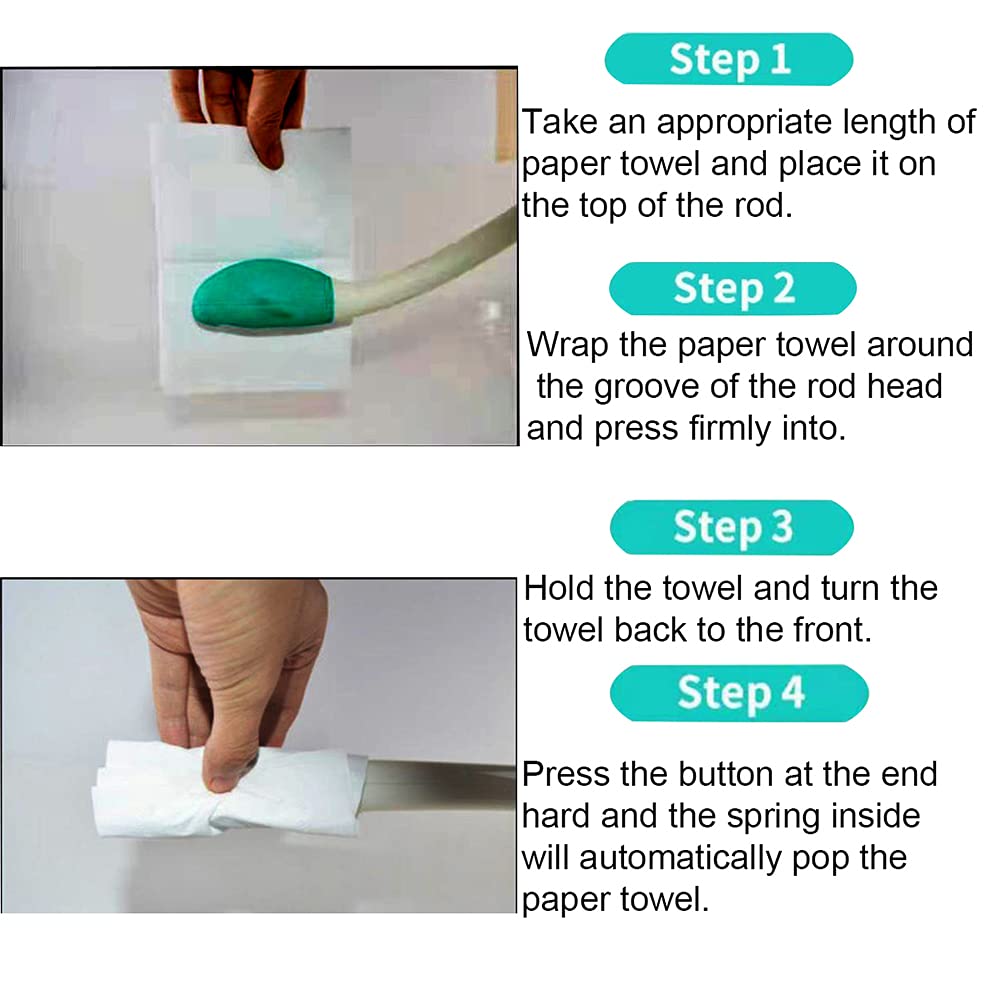 HENGXIA Wipe Assist, 15" Long Reach Comfort Wipe Holder, Ideal Self Wipe Assist Bottom Wiping Aid for Limited Mobilities, Extend Your Reach, Grips Toilet Paper or Pre-Moistened Wipes