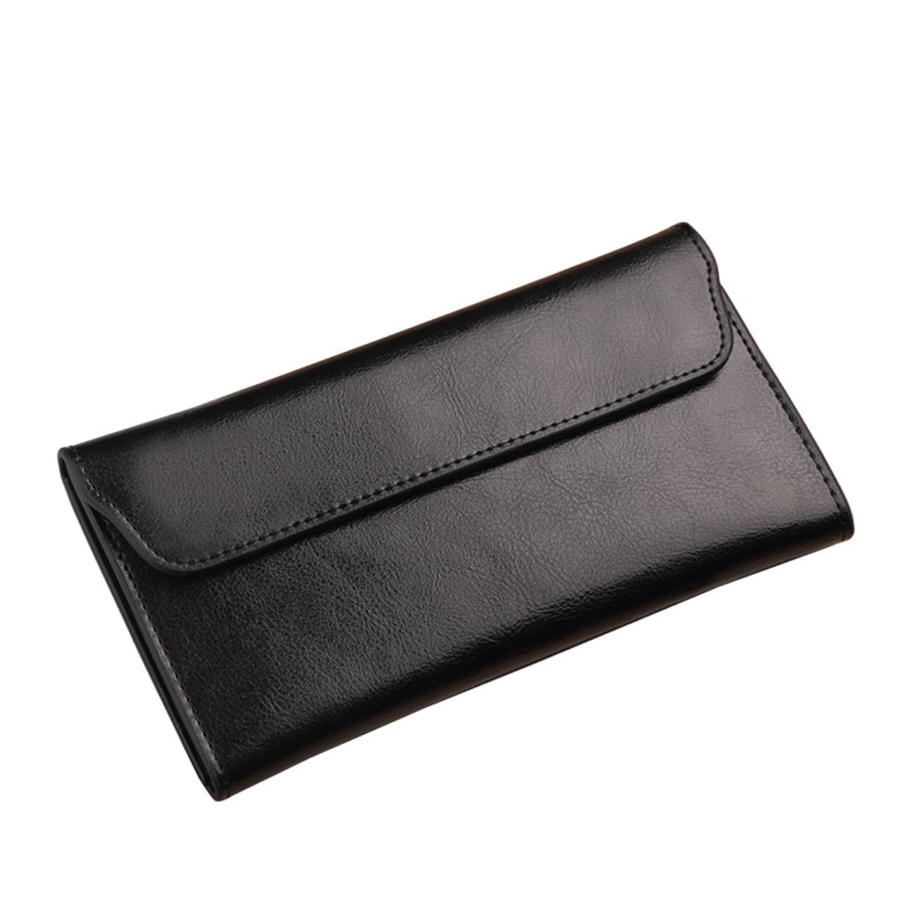 MUZZIOU Retro Leather Envelope Women's Phone Card Holder Wallet, Thin Large Capacity Multifunctiona Leather Wallet, Clutch Wallet for Mother's Day Thanksgiving Fashion Gift
